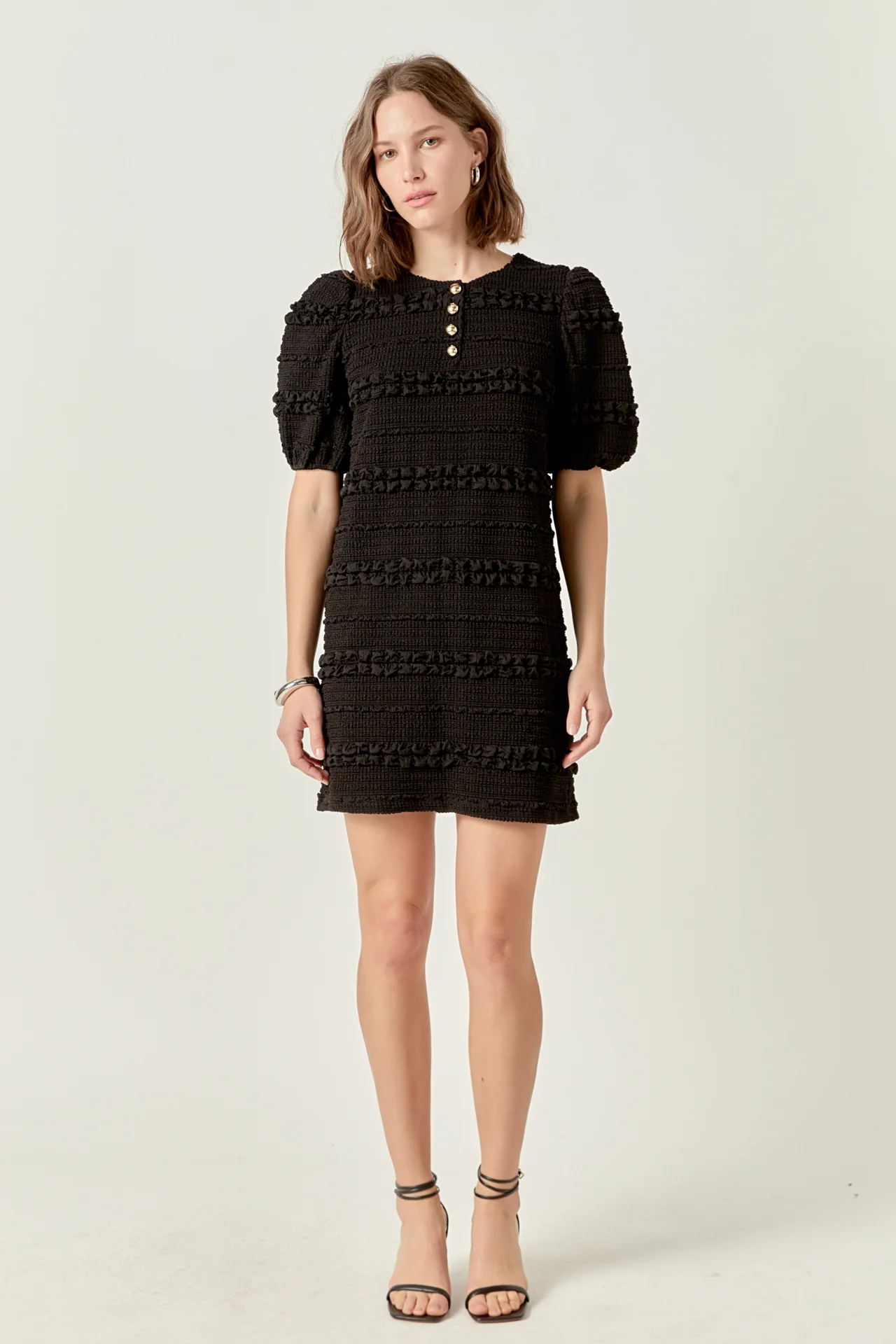 Smocked Mini Dress - Image 28