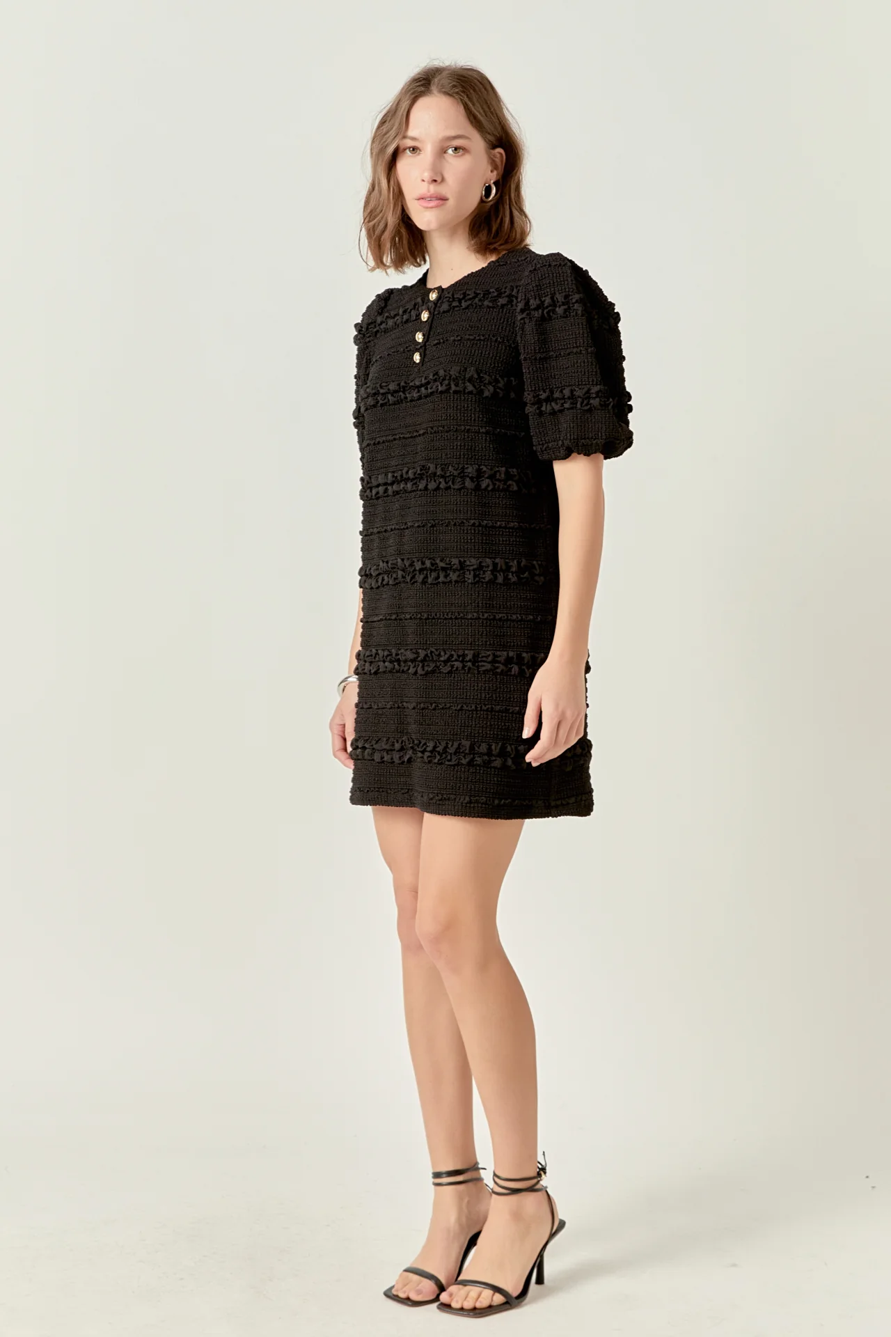 Smocked Mini Dress - Image 30