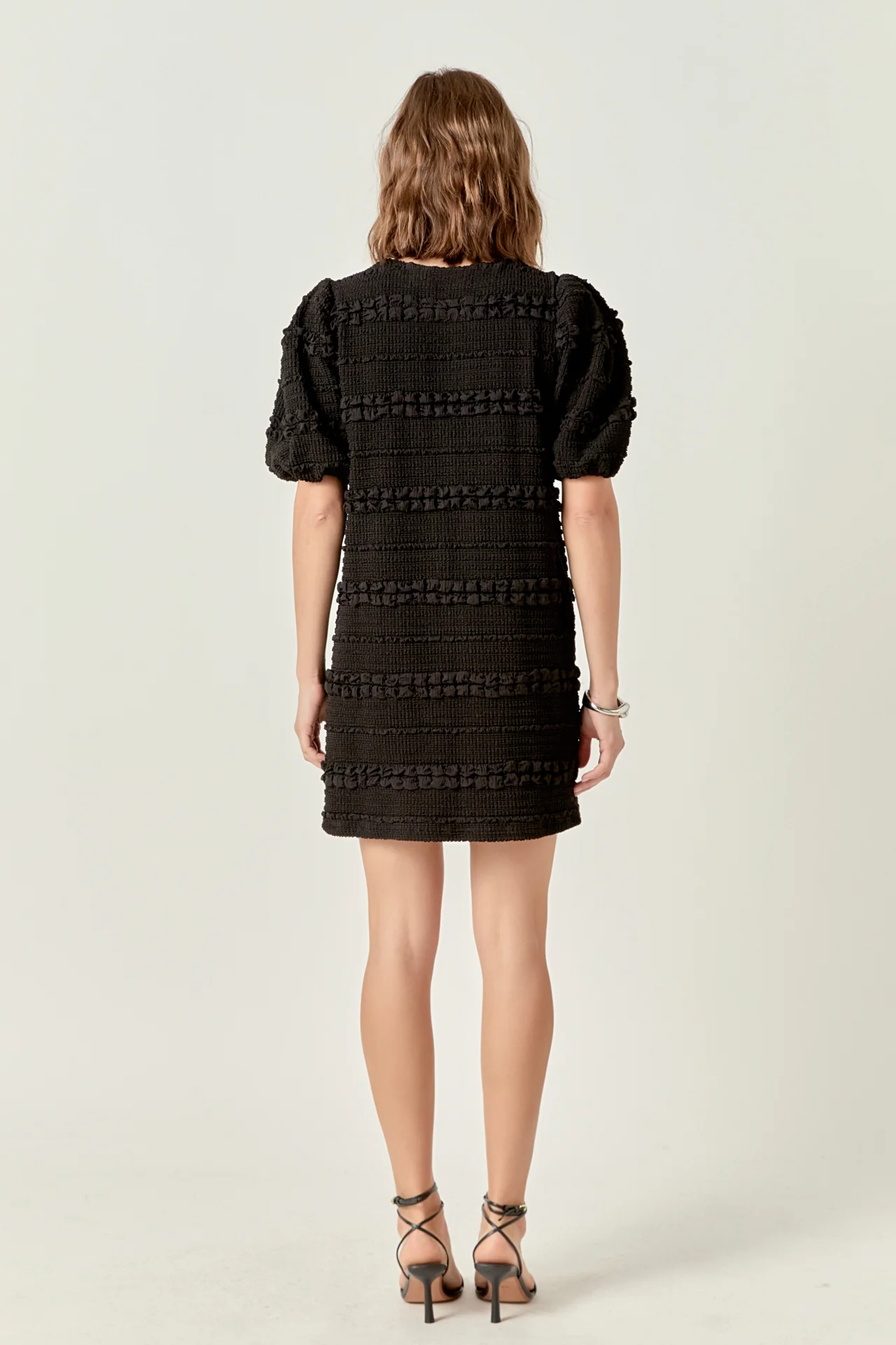 Smocked Mini Dress - Image 31