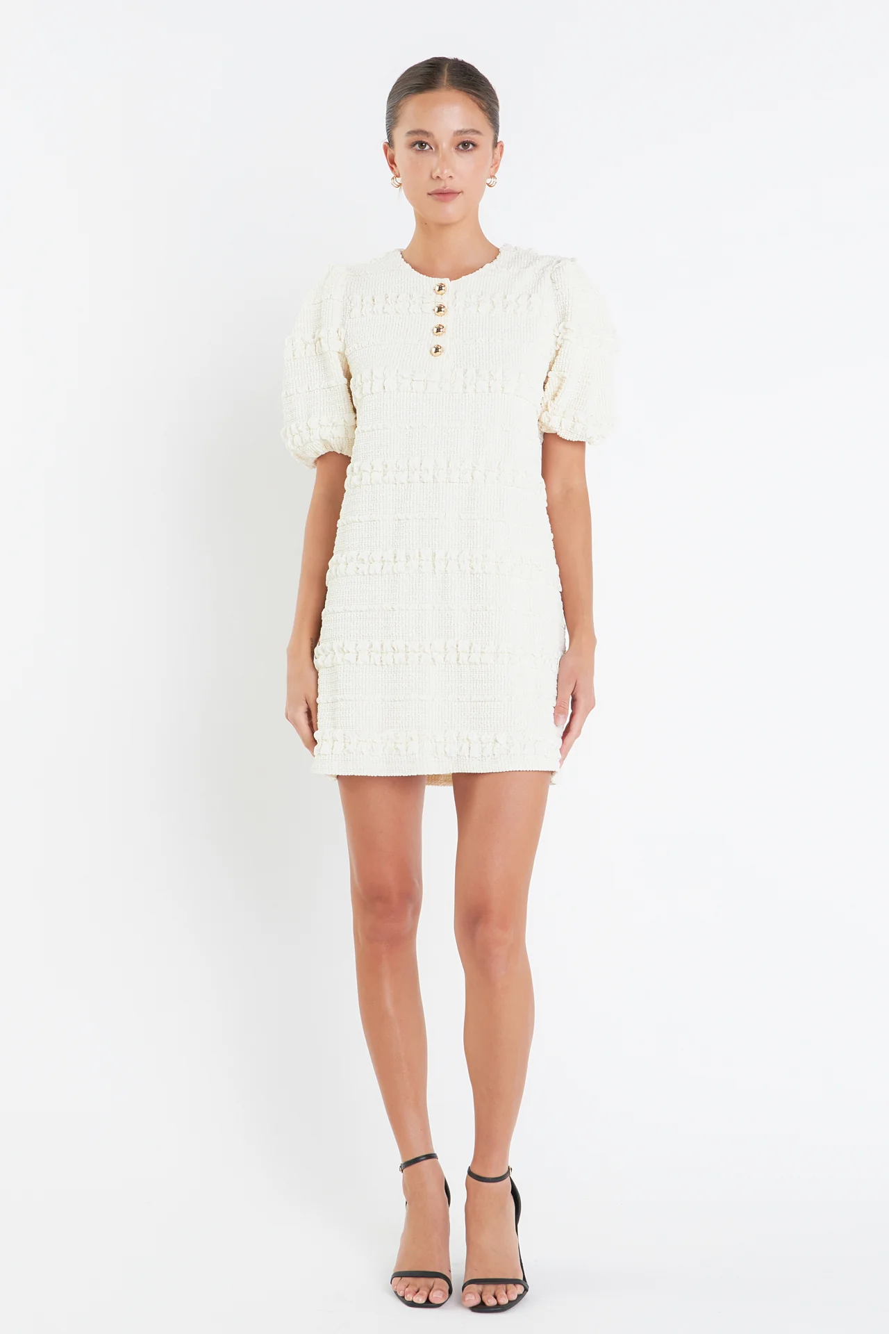 Smocked Mini Dress - Image 33