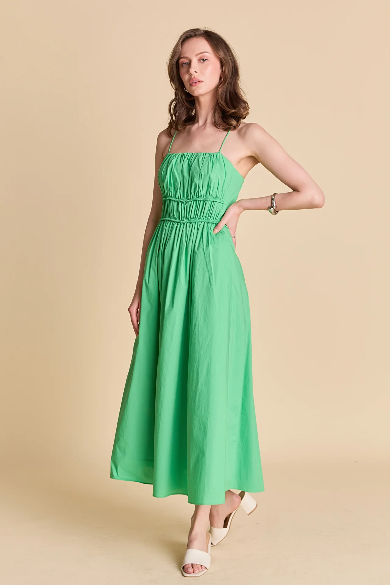 Sleeveless Midi Dress - Image 3